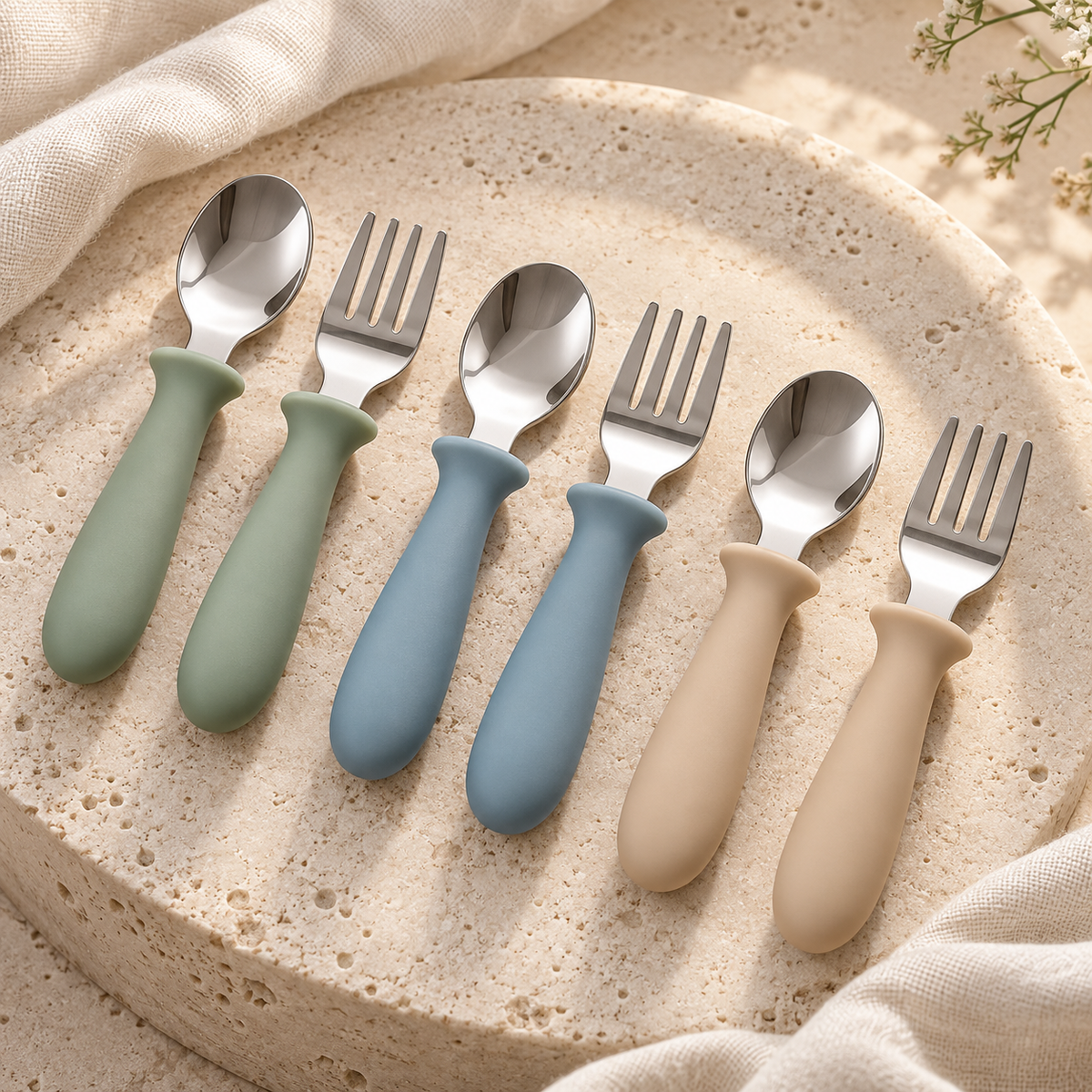 Dwellensa Toddler Utensil Set