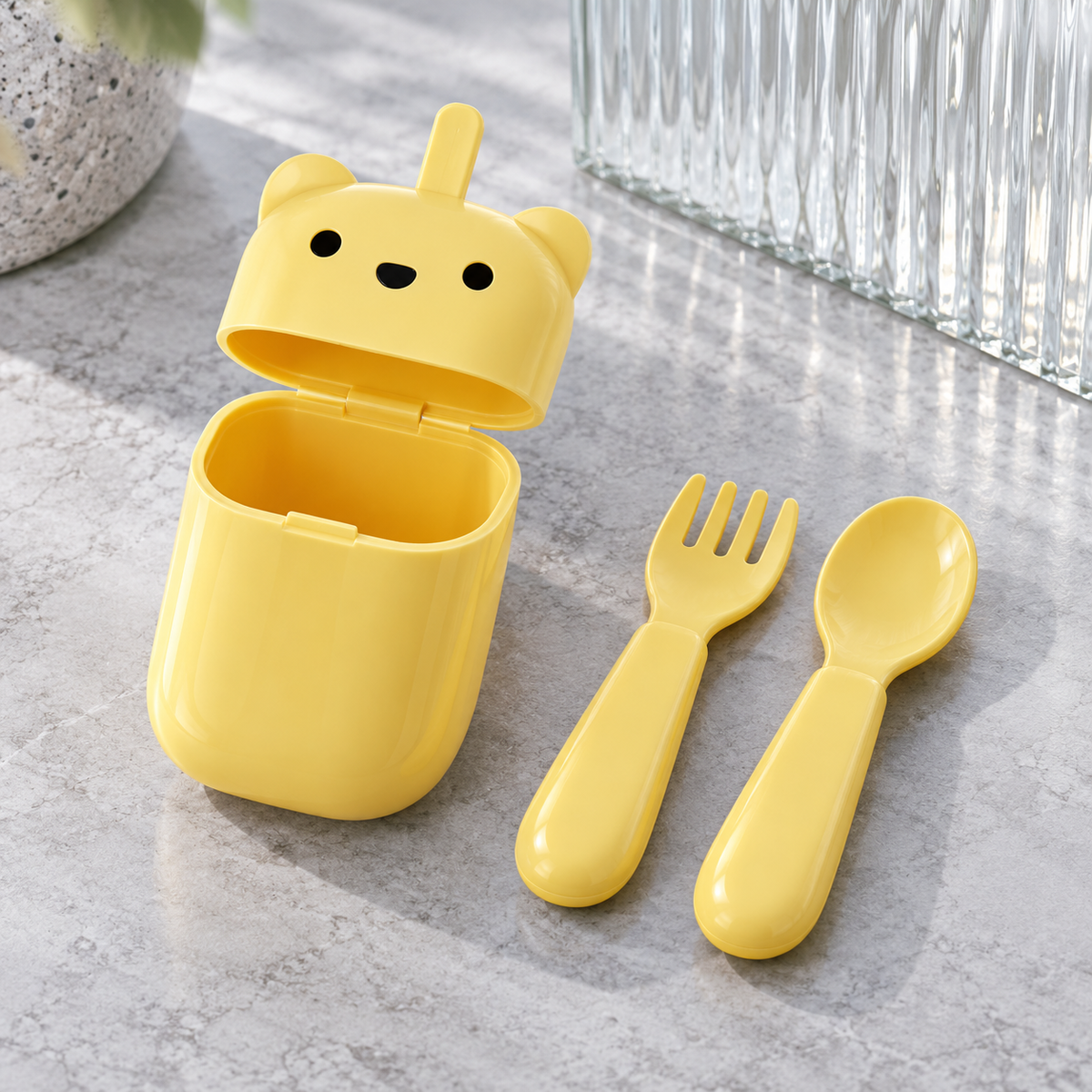Dwellensa Honey Bear Straw Cup